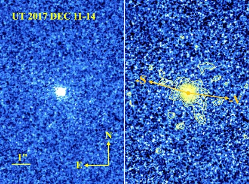 Впервые в истории: телескоп «Хаббл» запечатлел как комета изменила направление вращения - 2